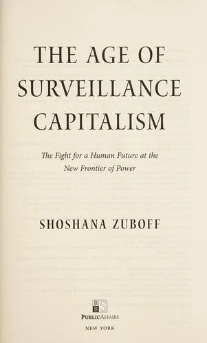 Cover of The Age of Surveillance Capitalism
